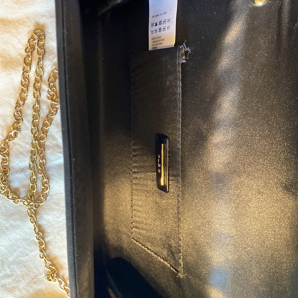 Aldo black and gold New hand bag - Picture 4 of 5